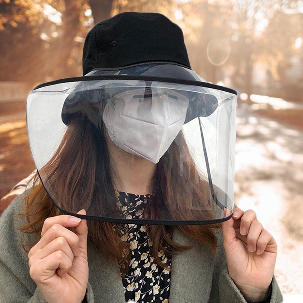 Beschermende Cap Anti-Fog Stofdicht Hoed Vrouwelijke Afneembare Visser Zonnehoed Dual-Gebruik Beschermende Visser Hoed Unisex cap