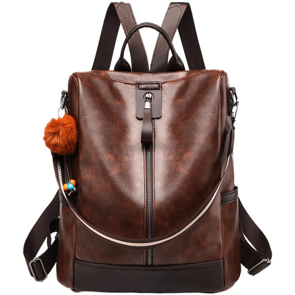 MTong Mädchen Schulter Tasche Frauen Laptop Rucksäcke Große Kapazität PU Leder Anti-diebstahl Reise Hochschule Taschen