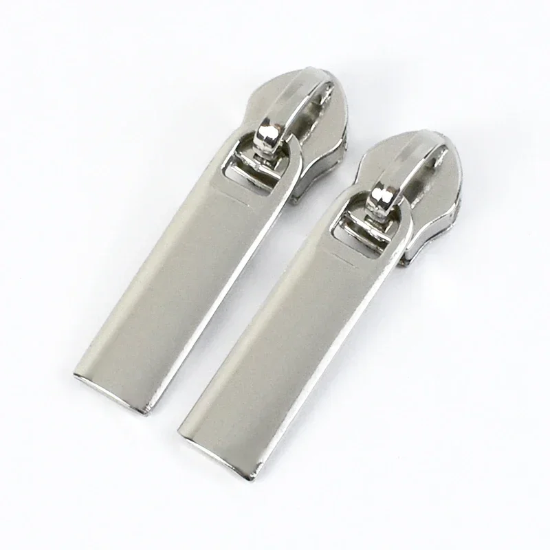 5 deslizadores de cremallera para 5 # Cinta con cremalleras de nailon al metro, bolsa de costura, bolsillo, cabeza con cremallera, chaqueta, kits de reparación de ropa, accesorios DIY: Azul