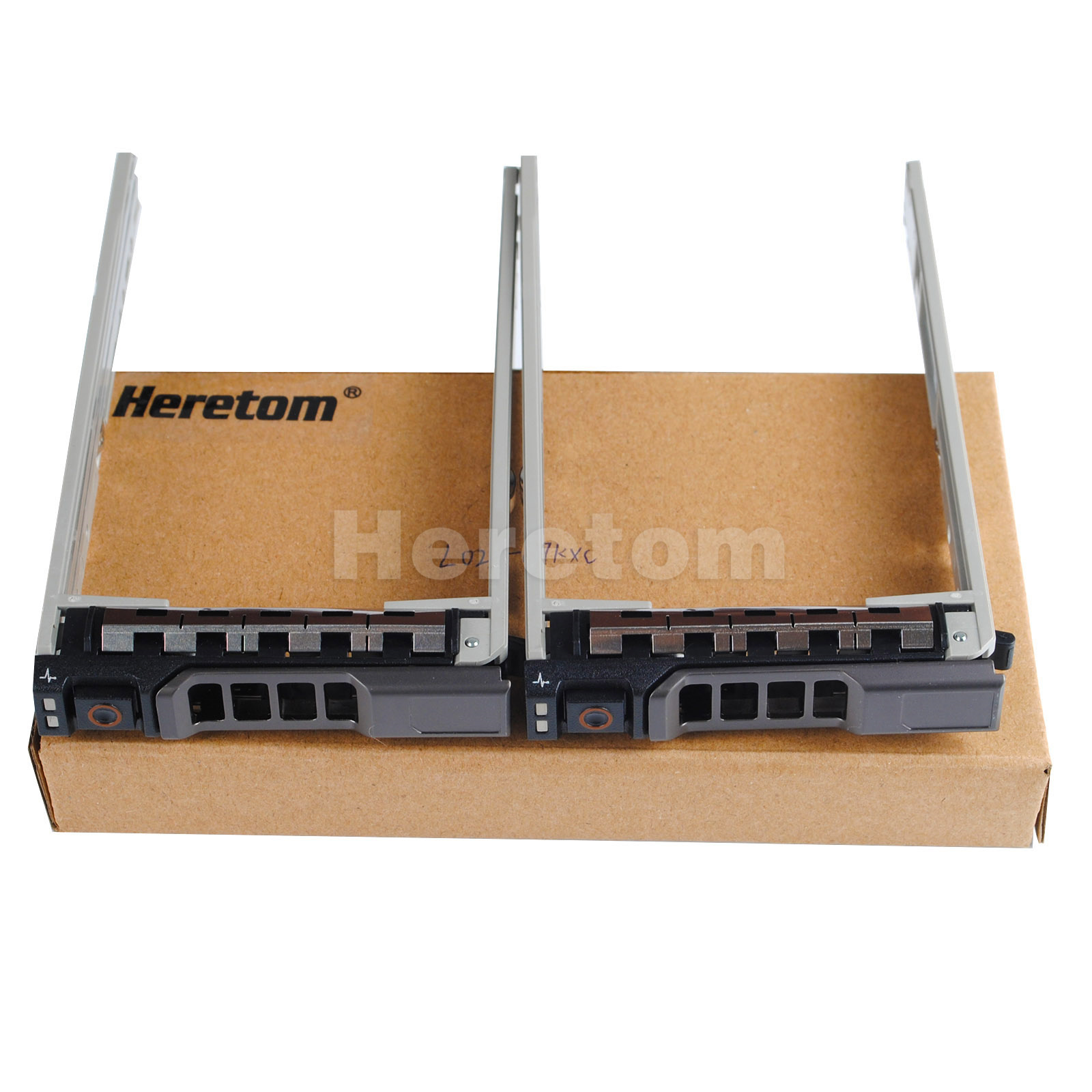 2 (Packung) 08FKXC 2,5'' SAS SATA Server Tray Caddy für Dell PowerEdge R730 R630 T640 T630 FESTPLATTE Halterung 8FKXC