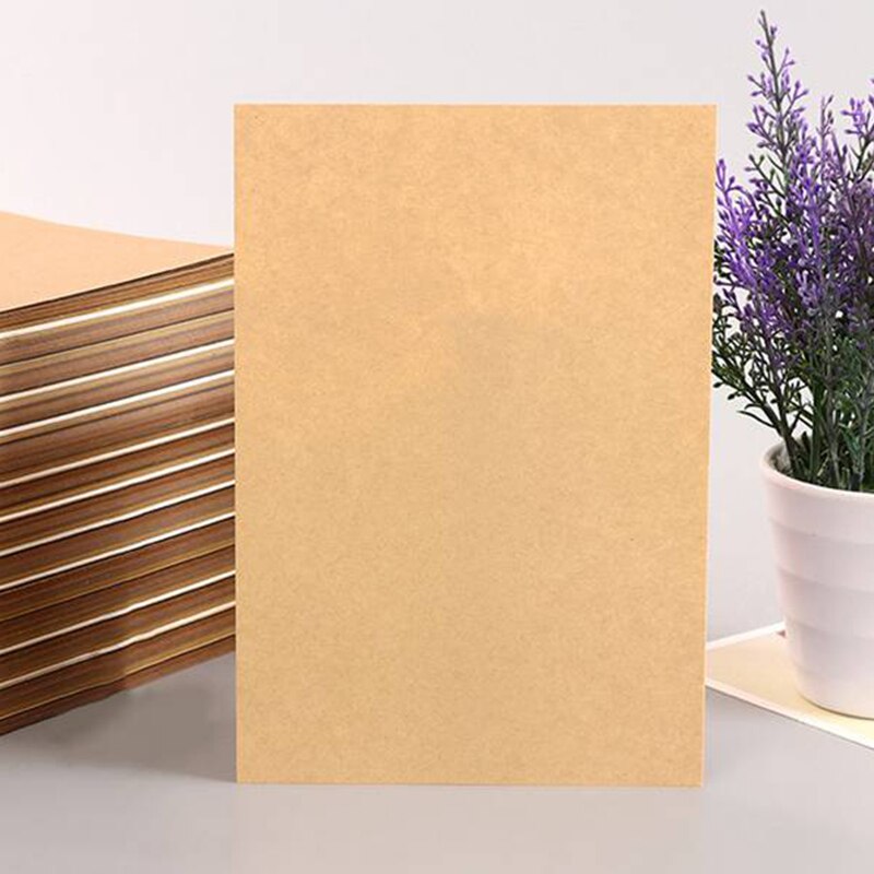 Papel Kraft 8K 150G 100 hojas A4 papel Kraft DIY hecho a mano cartón Kraft