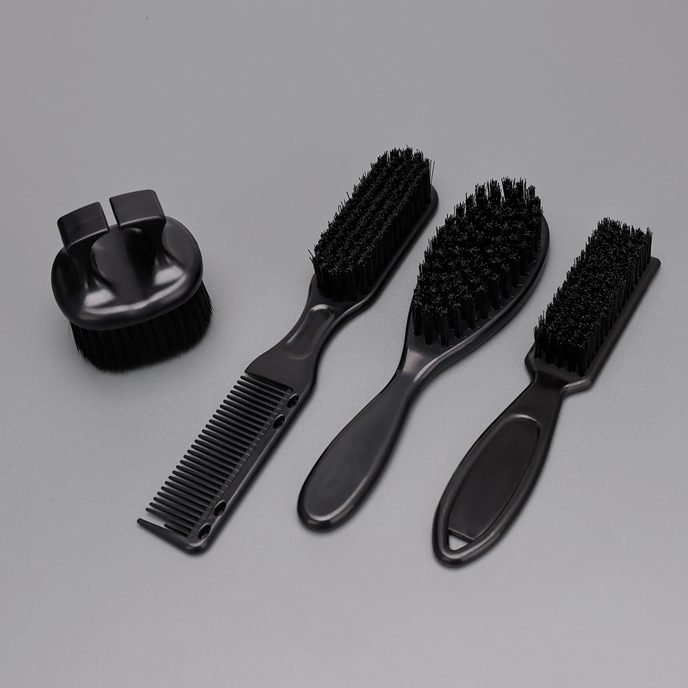 Heren Gezicht Stofdoek Baard Borstels Set Kapper Haar Knippen Schoonmaken Nek Stofdoek Haarborstel Salon Kappers Styling Tools Benodigdheden
