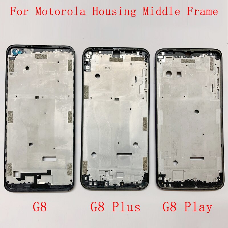 Behuizing Midden Frame Lcd Bezel Plaat Panel Chassis Voor Motorola G8 G8 Plus G8 Spelen Telefoon Midden Frame