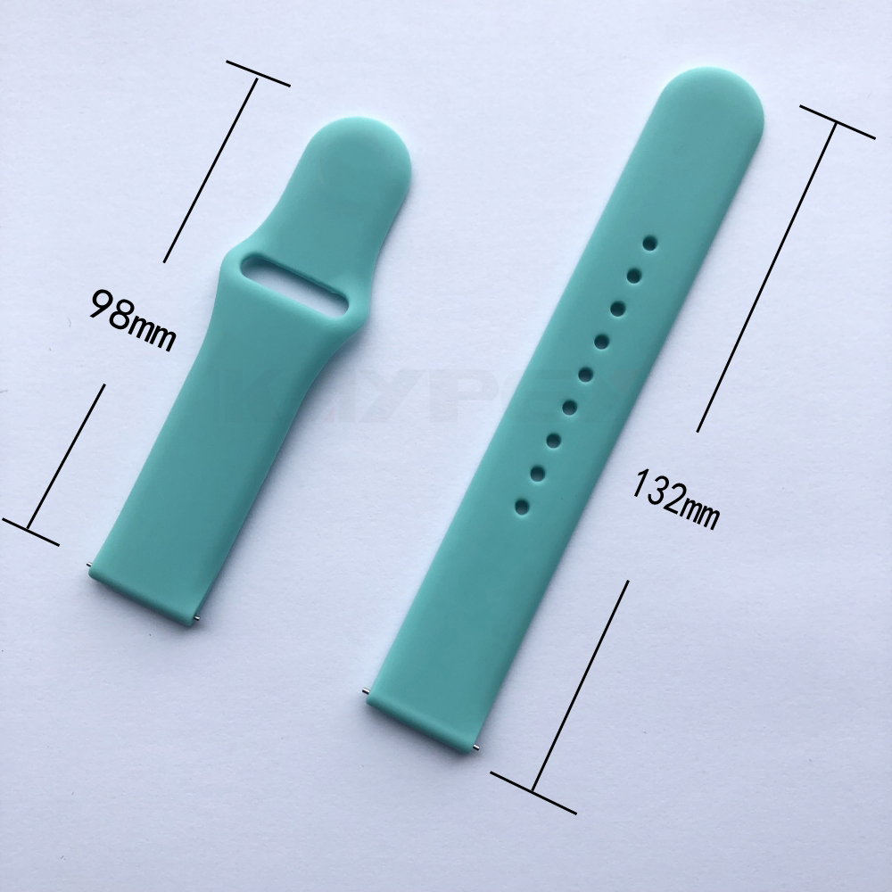 Pasek z miękkiego silikonu dla Garmin Vivoactive 3 HR Venu część wymienna inteligentnego zegarka bransoletka sportowa dla garmin forerunner 645 zespół muzyczny