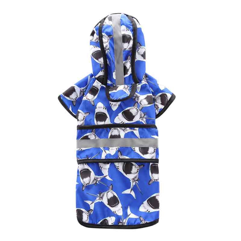 Dog Raincoat Puppy Soft Breathable Rain Coat with Hood Reflective Waterproof Dog Raincoat Clothes Pet Cat Small Dog Rainwear: L / XXXL
