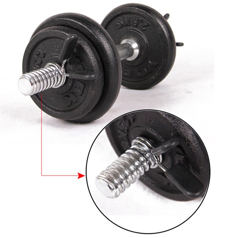 Skivstångslås 2 st 30mm skivstång gym styrkelyftstång hantellås klämma fjäderkrage clips