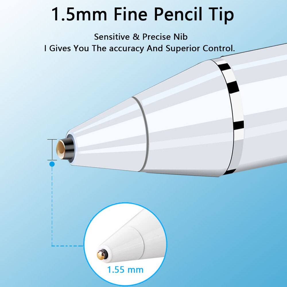 Til apple pencil 2 stylus pen touch pen til tablet ios android stylus pen til ipad pro 5th 6th 7th mini 4 5 air 1 2 3