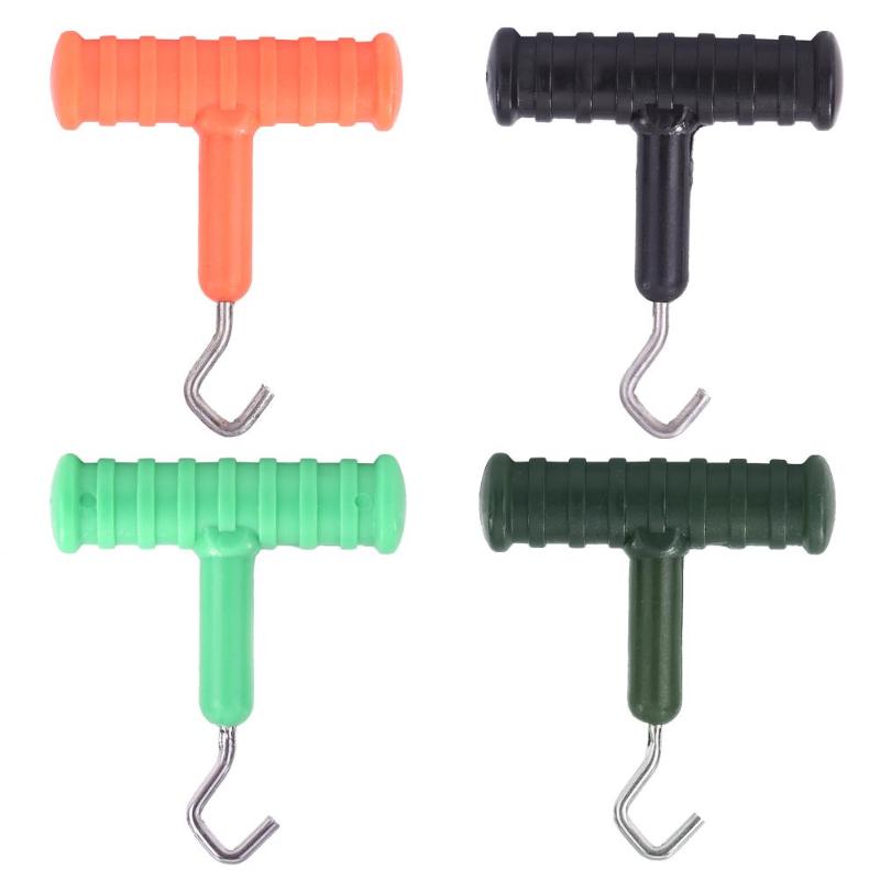 3pcs/set Stainless Steel Fishing Knot Puller Carp Rig Making Tool Hook Knot tool Terminal Tackle of Carp Rig Fishing Accessories