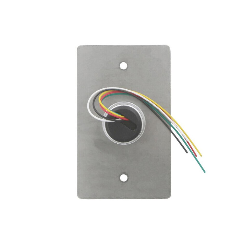 Bouton-poussoir de sonnette de porte en acier inoxydable, panneau tactile pour contrôle d&#39;accès, bouton fin de sortie