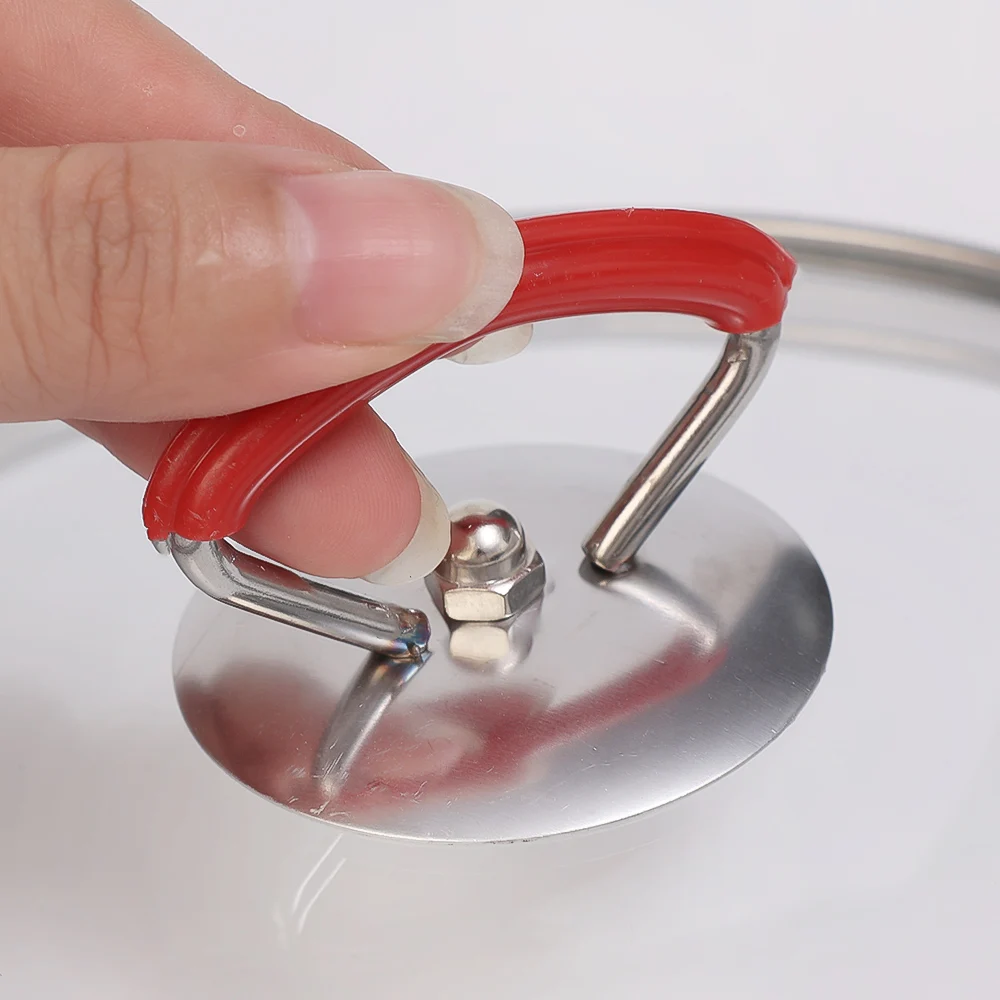 Manija de tapa de repuesto Universal, utensilios de cocina, olla, sartén, perilla de agarre, cubierta, tapa de sartén, accesorios de cocina, 4/2/1 Uds.