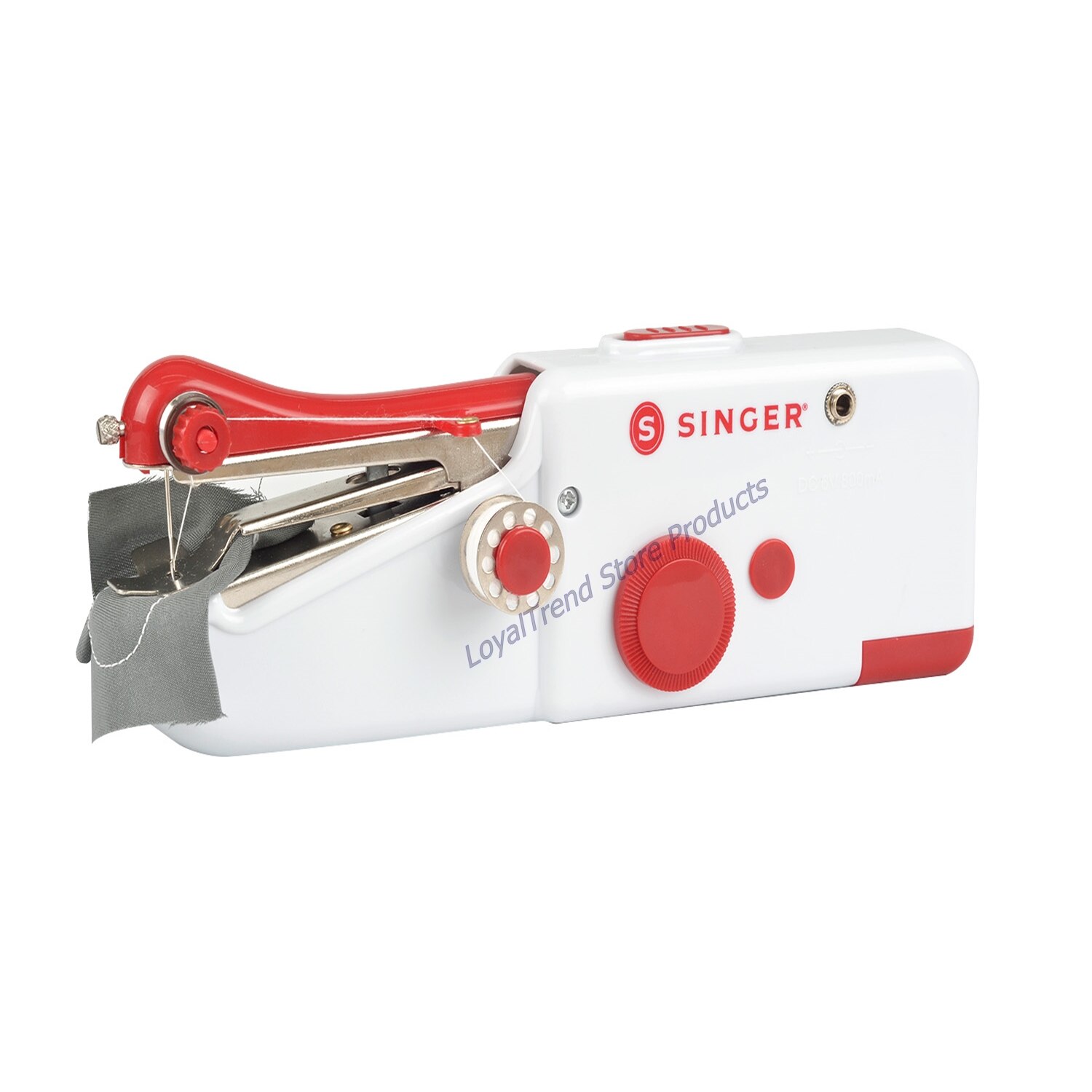 SINGER-máquina de coser portátil, fácil de usar, manualidades y costura DIY, para ropa, costura y trabajo en todas las telas