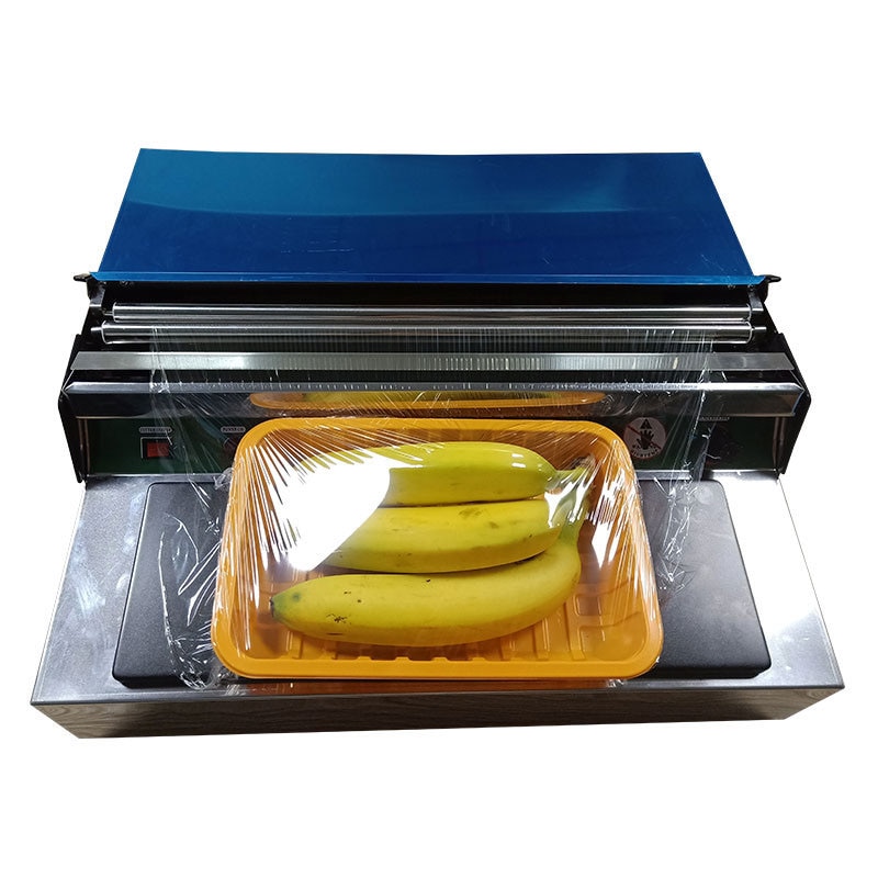 Vershoudfolie Sluitmachine Voedsel Wrap Film Verpakkingsmachine Automatische Wrap Film Balenpers Rvs