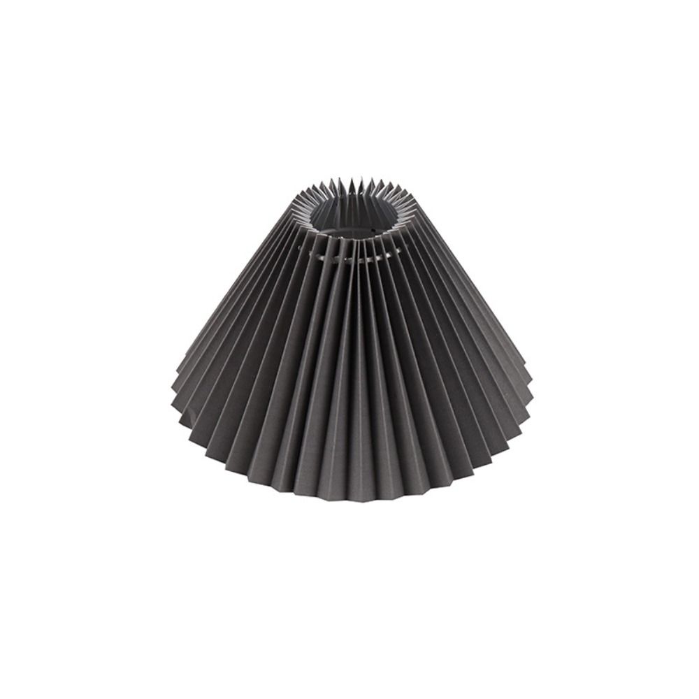 Pantalla plisada de tela para decoración de techo, cubierta de lámpara de mesa lavable moderna, cubierta de tela para candelabro Retro DIY, sala de estar y comedor: YELLOW