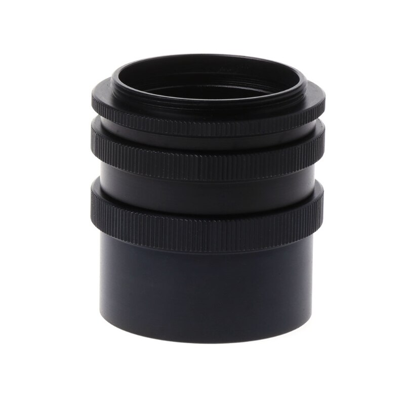 1 ensemble d'accessoires pour objectif d'appareil photo ootdty  m42 tubes d'extension macro bague adaptateur d'objectif d'appareil photo métal 42mm supports à vis
