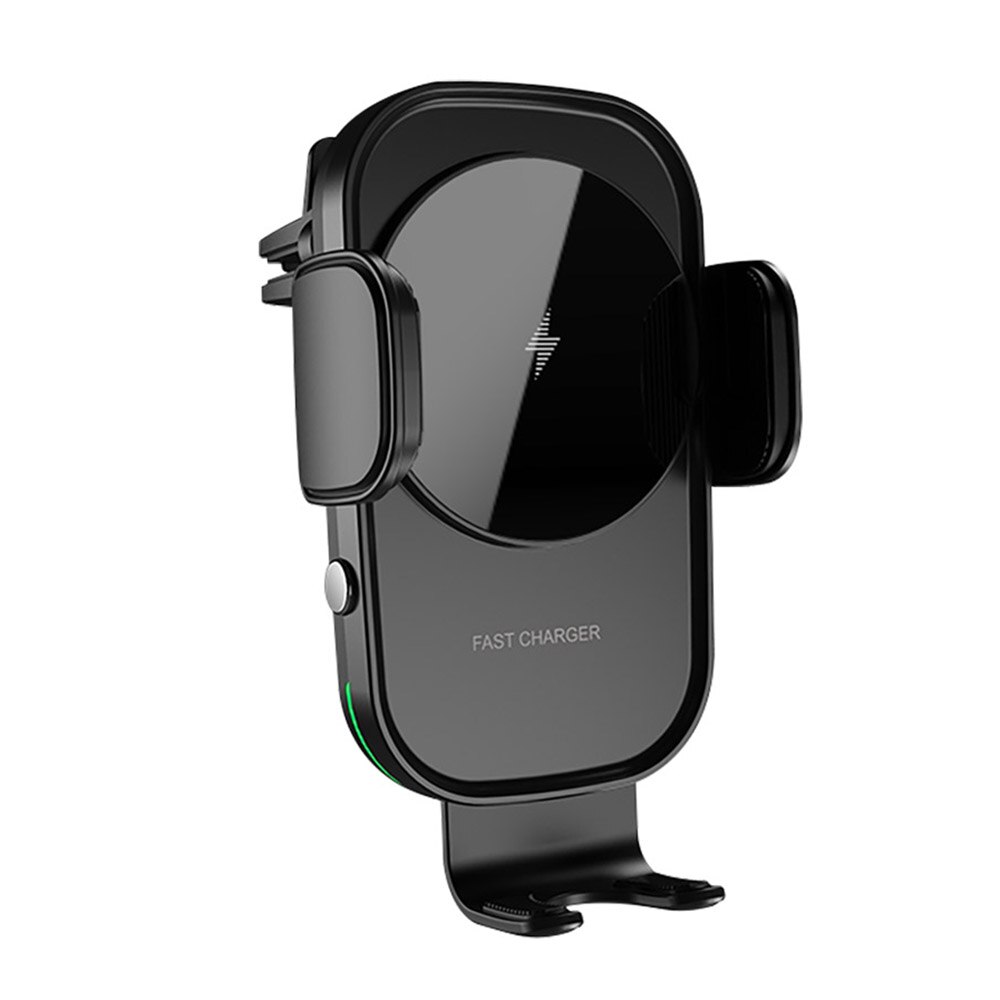 15W Schnelle Ladung Auto Telefon Halfter Qi Drahtlose Ladegerät Automatische Spann Luft entlüften Stehen in Auto Für iPhone 11 XS X Samsung S20 S10: Stil A