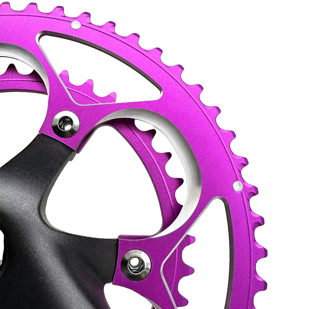 110BCD 50T 34T Ster voor SRAM FSA Kettingblad Road Fiets Kettingwiel 110mm Kroon Dubbel Kettingblad 9/10/11/12 S Tandwiel Fietsonderdelen