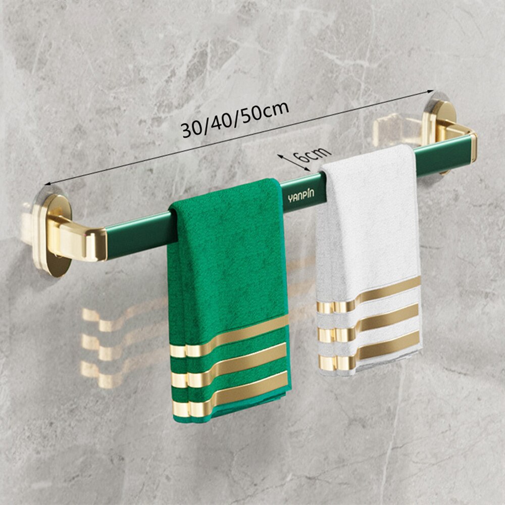 Soporte de lujo ligero para toallas de baño, organizador de ropa y toalla de baño, contenedor de almacenamiento para las necesidades diarias montado en la pared