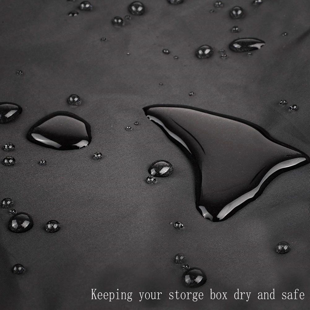 Newest Deck Box Cover with zipper Waterproof UV Protection Deck Boxes Case Protector #CW