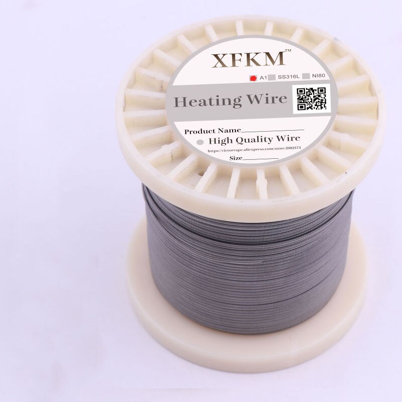 XFKM 300Feet(100M)/roll Alien Clapton Tiger Fused Wire heating wire for RDA RBA Rebuildable Atomizer Vaporizer coils