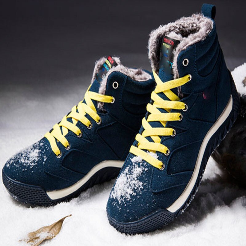Dames sneeuwlaarzen pluche lage sleehak winter sneeuw sneaker casual schoenen weerstand slip warme pluche ronde neus vetersluiting casual schoenen: Legergroen / 42