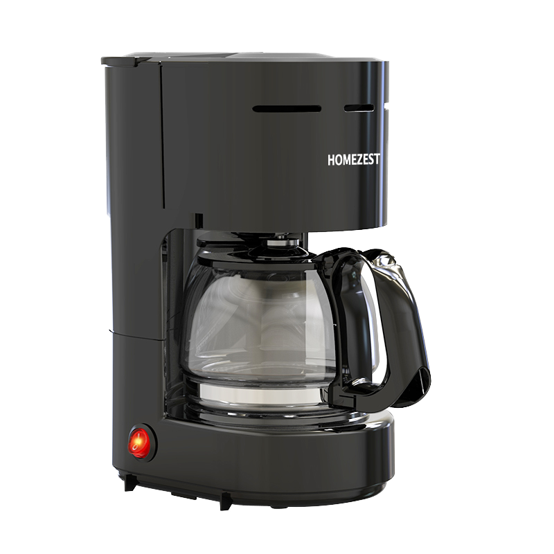 Smart Coffee Machine Electric Coffee Maker Multifunctional American Coffee 4-6 Cups High Temperature Glass Pot Automatic 600W: Default Title