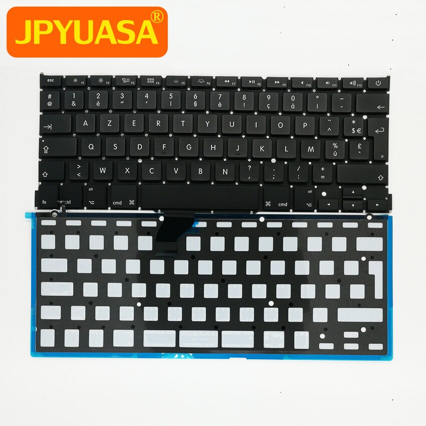 AZERTY FR French keyboard+Backlight For MacBook Pro Retina 13.3" A1502 Years