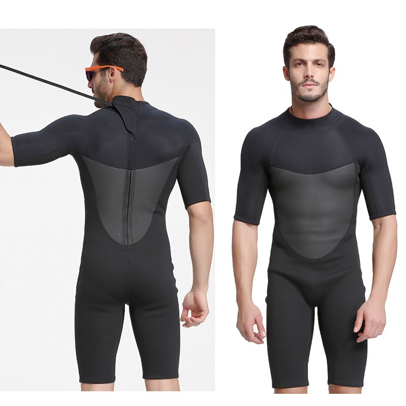 Traje de neopreno para hombre 2mm traje de buceo de para adultos jóvenes protección UV una pieza de buceo térmico Snorkeling trajes: 1090 / L