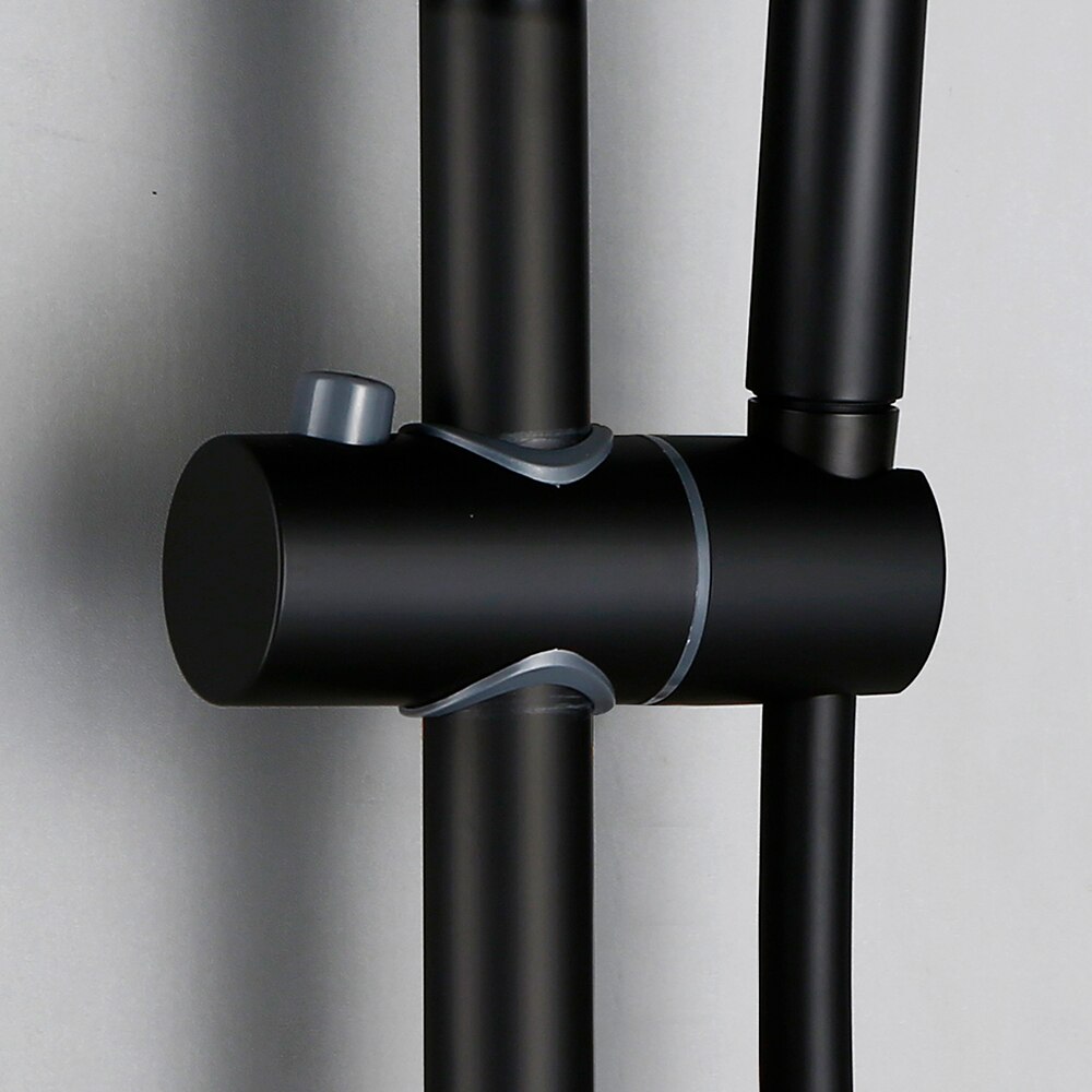 Universal Rose Gold Black 25mm ABS Plastic Shower ... – Vicedeal