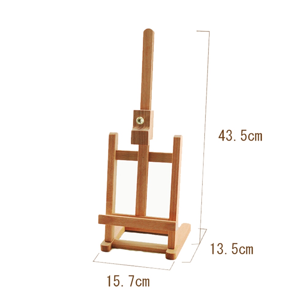 15.7*43.5cm skiss easelfoldable målning staffli display trä skiss ram för konstnär cavalete para pintura