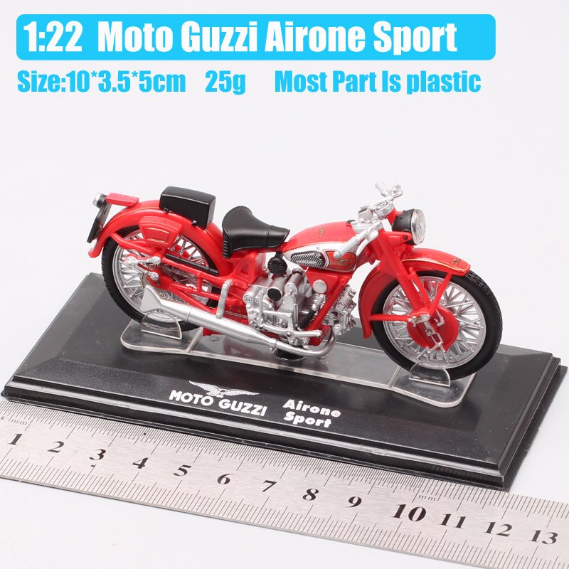 1/22 scala Starline Italeri Moto Guzzi V7 V11 Falcone Galleto Breva Normale corsa griso moto rcycle Giocattoli Pressofusi E Veicoli modello: Guzzi Airone Sport