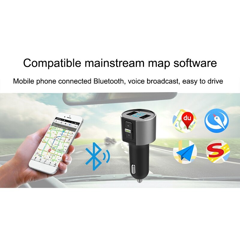C26S Car MP3 Player Bluetooth FM Transmitter Car Audio Receiver
