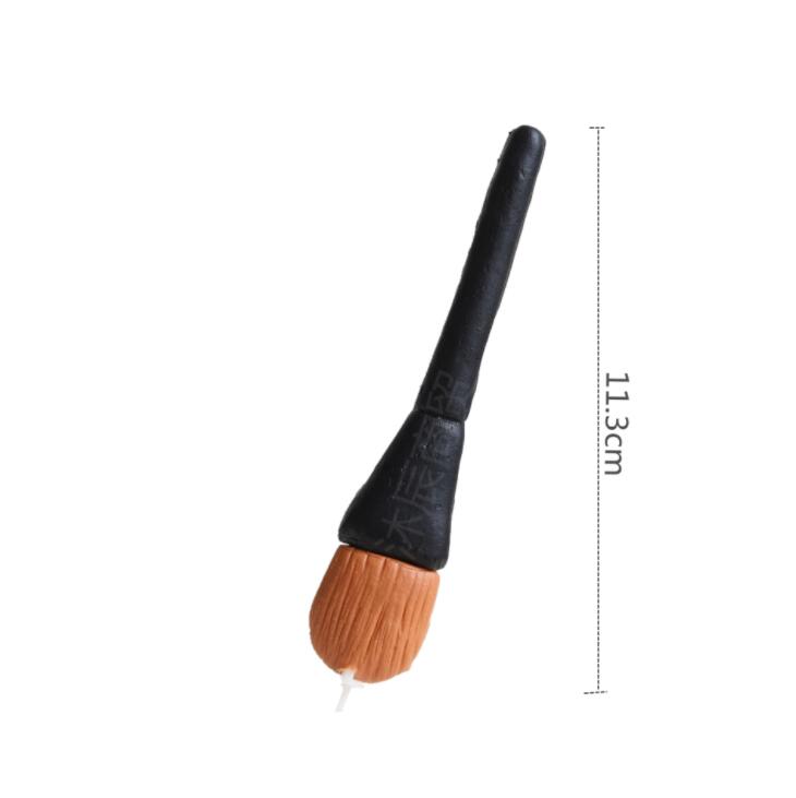 Décoration de gâteau pour filles, maquillage cosmétique, joyeux anniversaire, fête de mariage, enterrement de vie de jeune fille, décoration de Cupcake: Brown Brush-02