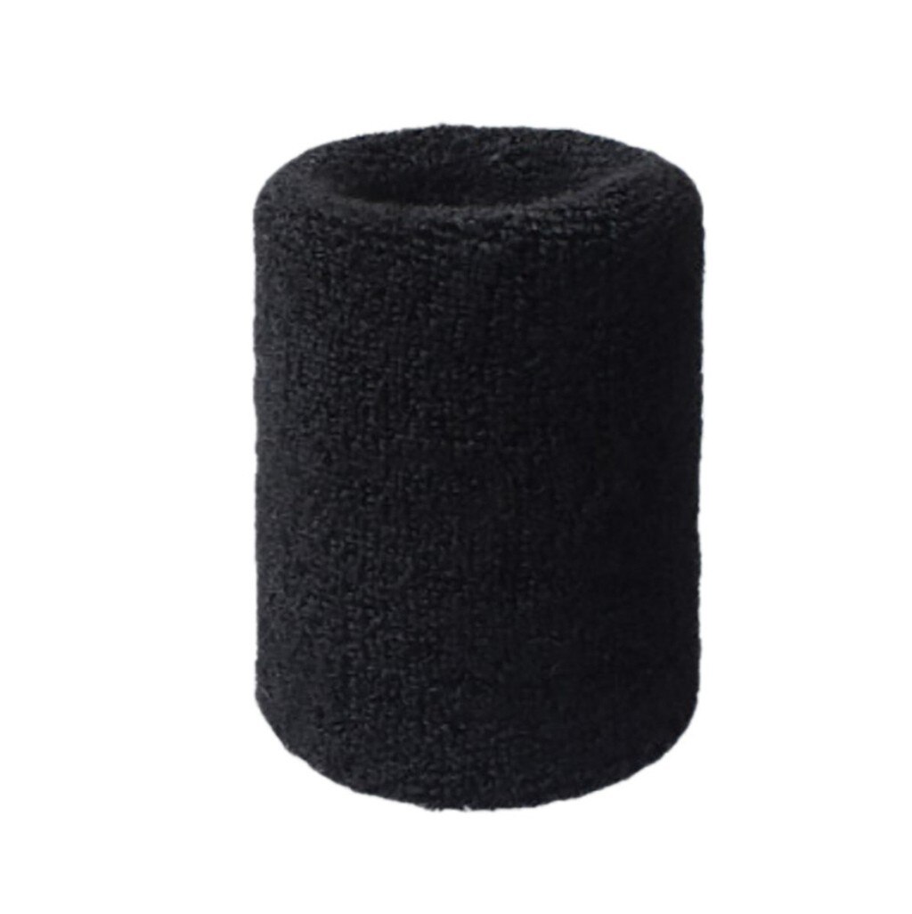 Kleurrijke Sport Zweetband Polsbandjes Katoen Fiber Zweet Wrist Guards Tieners Tennis Hand Band Volleybal Sport Accessoires: B