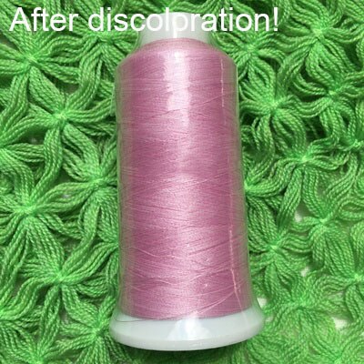 2700 meters Color Changing Sewing Thread Photosensitive UV Yarn 150D/2 UV Color Changing Yarn Spot: KHUV15