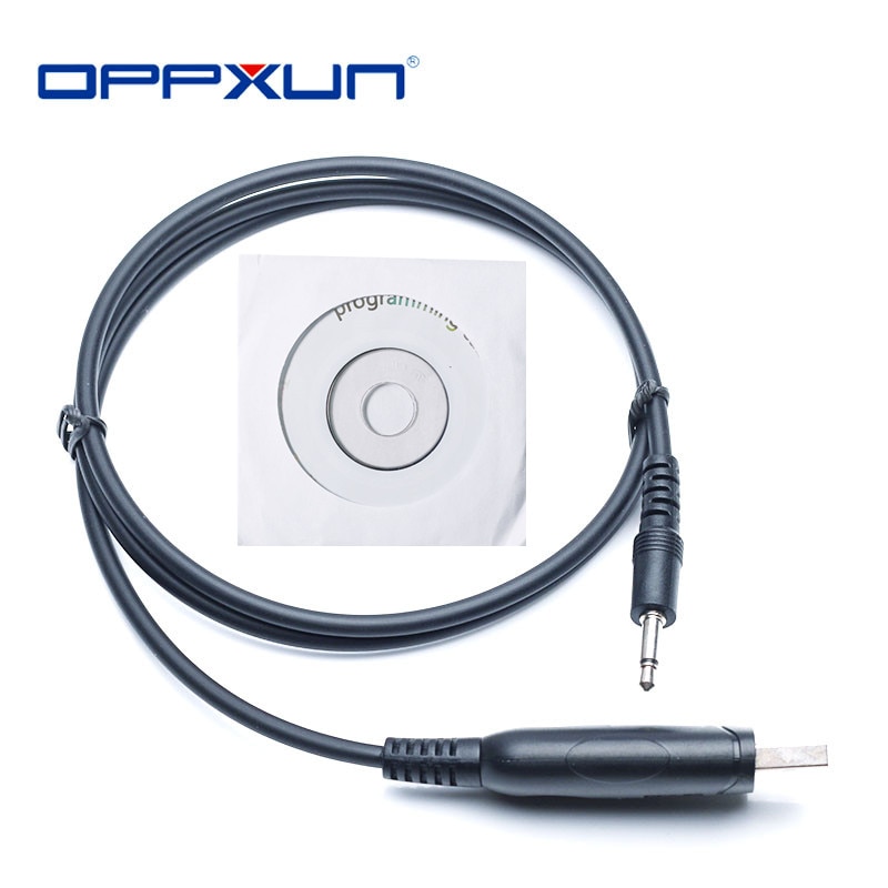OPPXUN USB CI-V gato Cable de interfaz del Icom CT-17 IC-706 Radio con CD