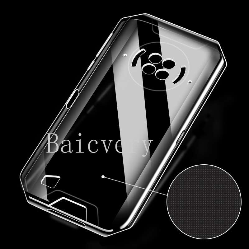 Funda transparente de silicona suave TPU para Doogee S96 Pro, carcasa trasera transparente para teléfono