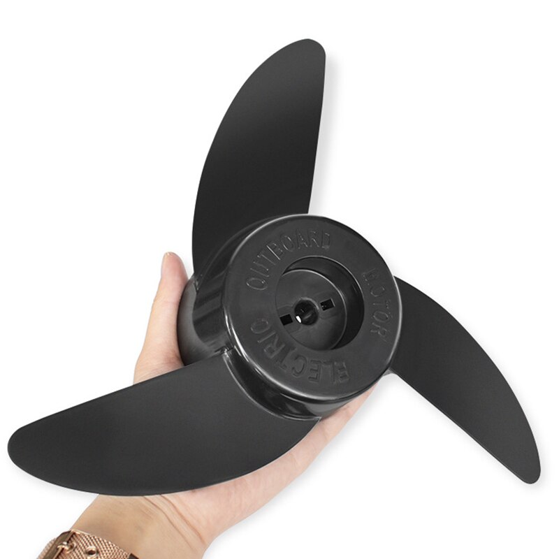 1pcs Motor Boat Propellers Electric Engine Outboard Electric Trolling Motor High Strength Nylon Outboard Propeller Engine Access