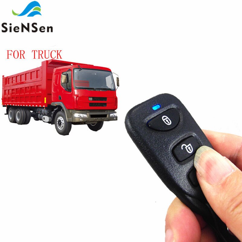 Siensen 24v bilalarm fjernbetjeninger centralt dørlåsningssystem automatisk sikkerhedssæt til lastbil  m615-8113