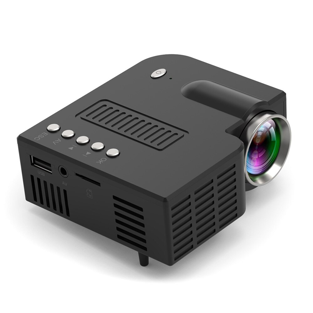 Mini Portable LED Projector 1080P Home Cinema Theater Video Projectors USB for Mobile Phone AS99