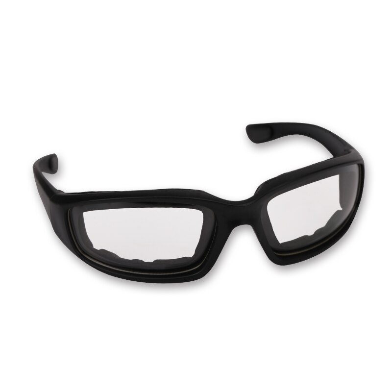 Universele Ski Motorfiets Bril Met Glazen Lens Retro Motorbril Vintage Beschermende Riding Bril: clear