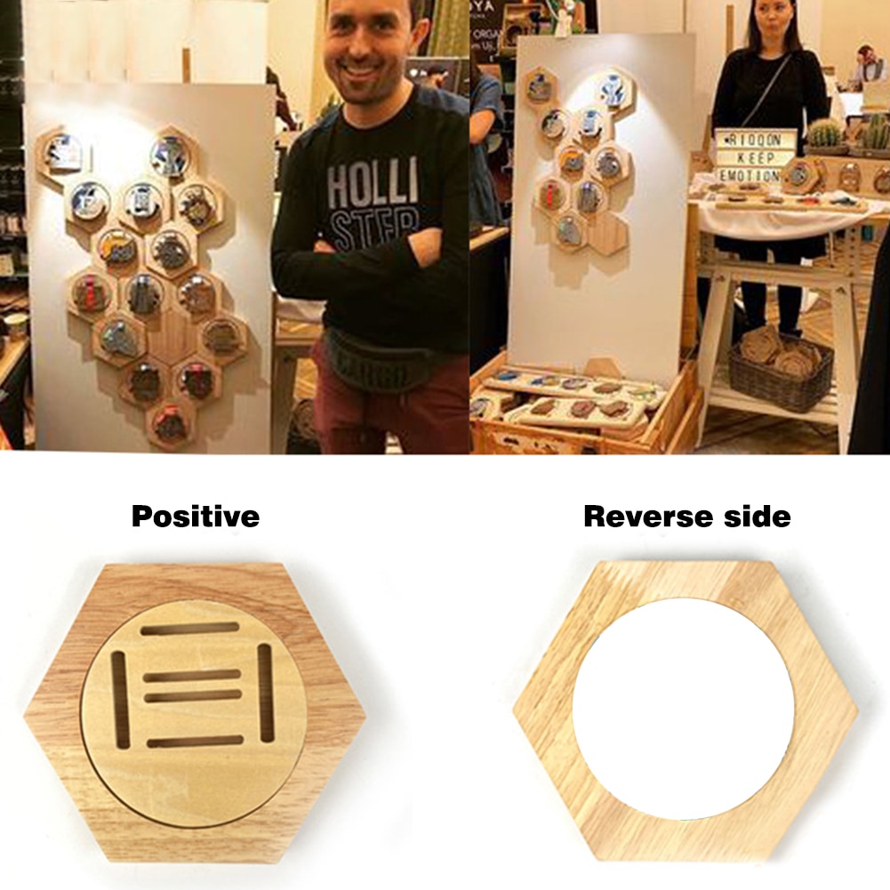 Medaljeholder display rack stansfrit kunsthåndværk hjem indretning medaljer opbevaring hylde til husholdnings soveværelsespynt