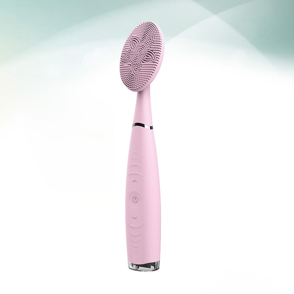 3pcs Handheld Facial Cleanser Electric Face Washing Cleaner Facial Cleansing Brush Pore Deep Cleansing Face Brush )