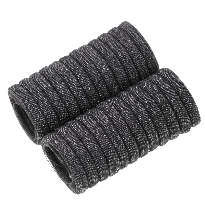 4.5 cm vrouwen haar rubber Meisjes Hoofdbanden haar Houders Kleurrijke Elastische Haarbanden kinderen Vrouwen Haaraccessoires hoofddeksels 24 stks/partij: Donkergrijs