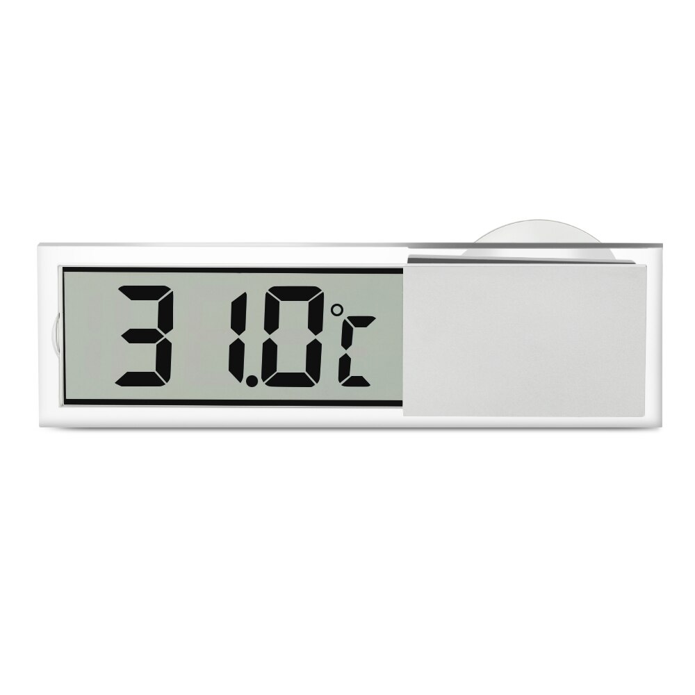 Mini Weather Station Automotive Thermometer Digital Car Temperature Instruments Wall Type Meter LCD Display