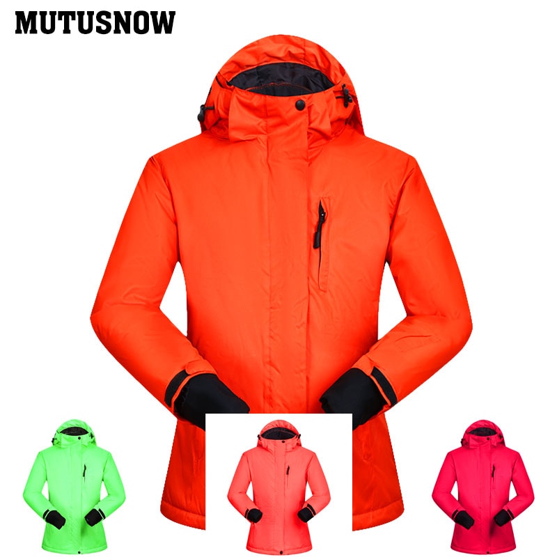 Winter Ski Jacket Women Windproof Waterproof Breathable Female Snow Coats Thermal MHSJ Outdoor Skiing and Snowboarding Jacket