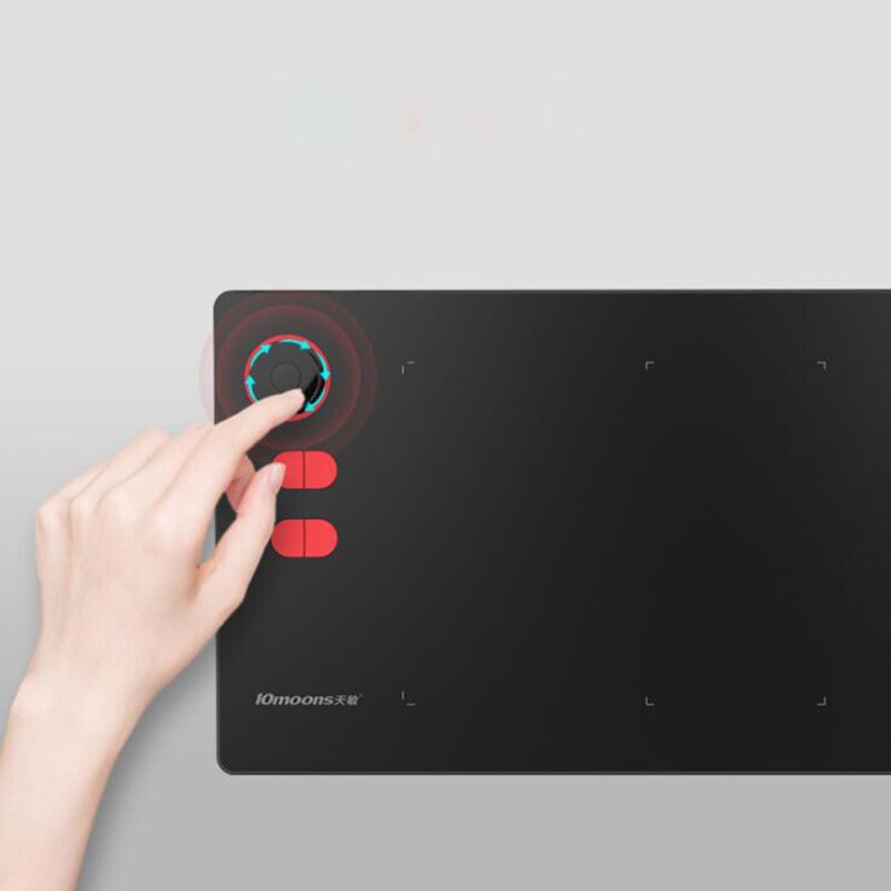 10 lunes G20 tablette de dessin graphique avec clé à rouleau grande surface Active Support de tablette numérique et téléphone roid avec