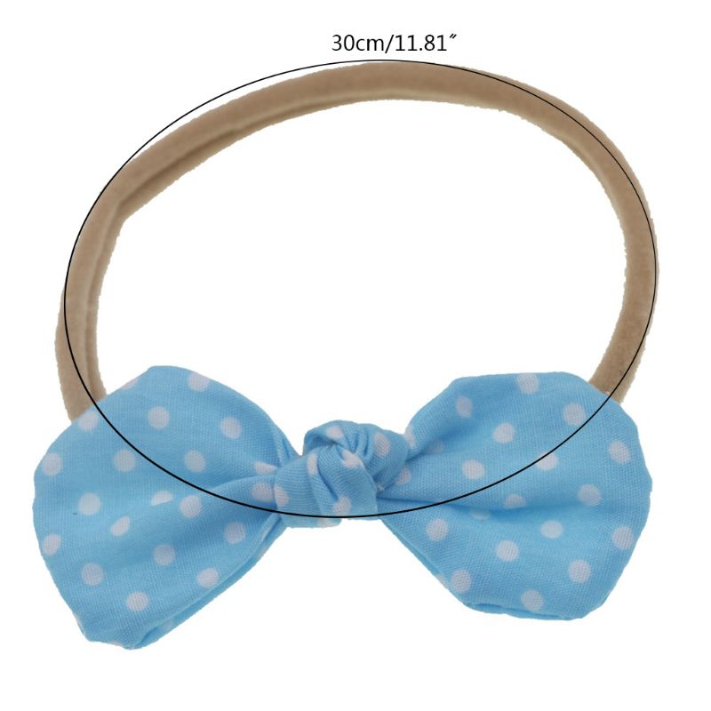 10 teile/satz Baby Mädchen Bögen Stirnband Stretchy Kopf Hoop Kinder Haar Band U90B