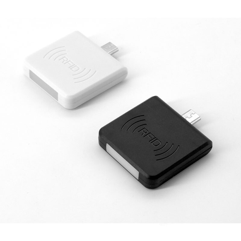Lector RFID Mini USB para teléfono móvil Android, dispositivo de identificación de 125Khz, EM4100 TK400, OTG Mirco/tipo, más pequeño y rápido, 1 unidad