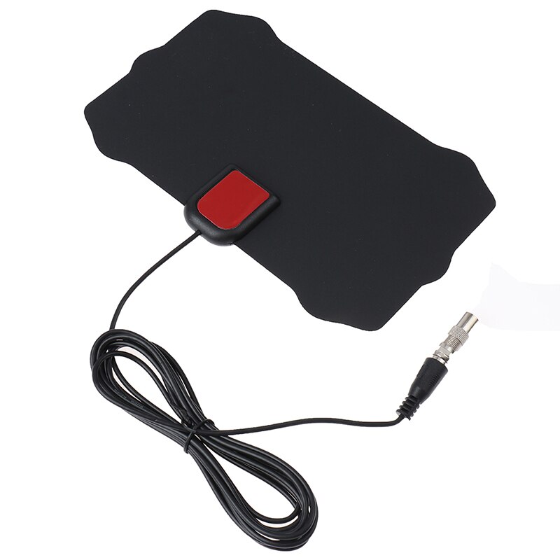 1PC High Gain TV DTV Box Digital TV Antenna 50 Miles Booster Active Indoor Aerial