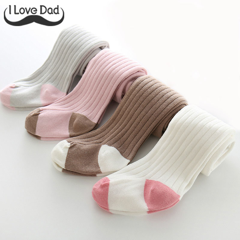 Voorjaar Zachte Katoenen Baby Meisje Panty Pasgeboren Baby Solid Beenwarmers Panty Stiksels Warm Baby Kousen Baby Strumpfhose